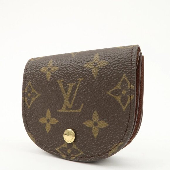❤️Authentic Louis Vuitton Monogram Porte Monnaie Gousset Coin Case❤️ - Picture 3 of 16